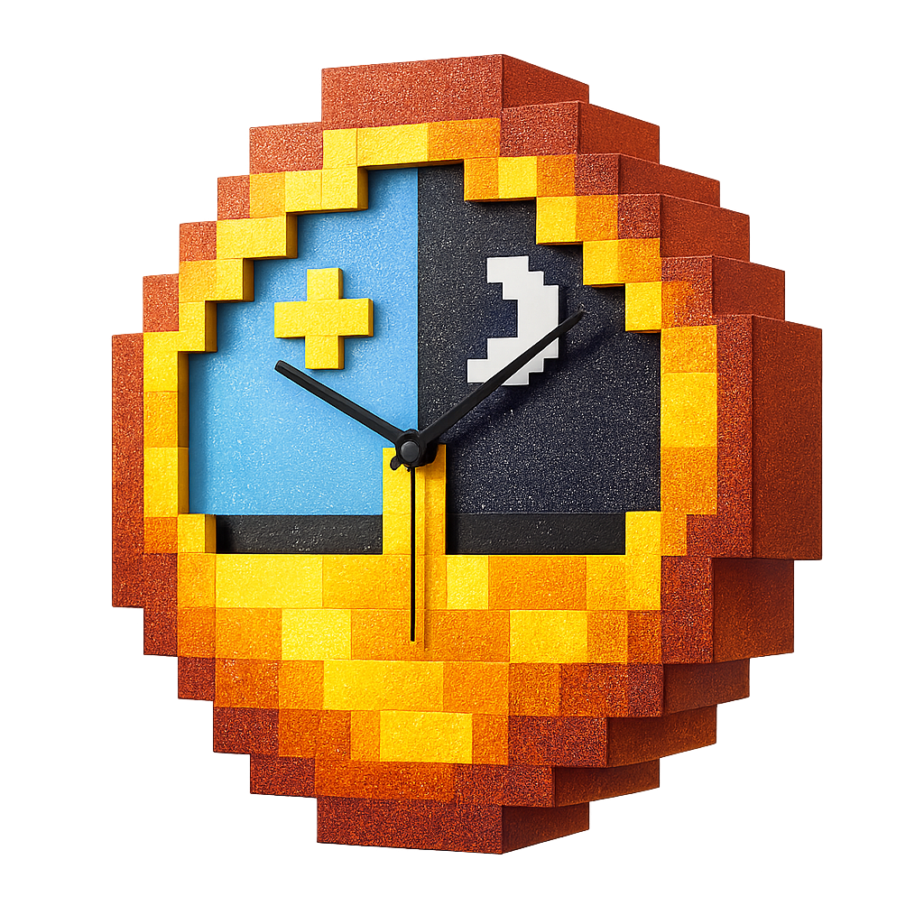 CraftTick Clock