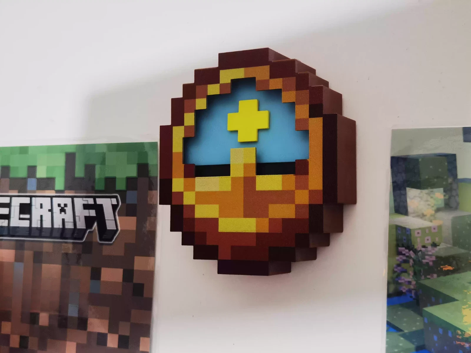CraftTick Clock on wall